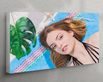 Custom Photo to Canvas Print: Family, Wedding, or Personal Art