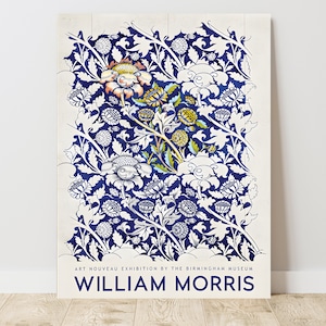 William Morris Wey 1882-1883, Vintage Exhibition Canvas Art Print  J_340