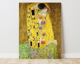 Gustav Klimt,the Kiss,art Prints,vintage Art,canvas Wall Art