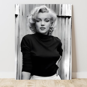 Marilyn Monroe Canvas Art Print  J_393