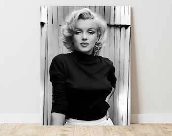 LARGE A3 size QUALITY CANVAS PRINT MARILYN MONROE 