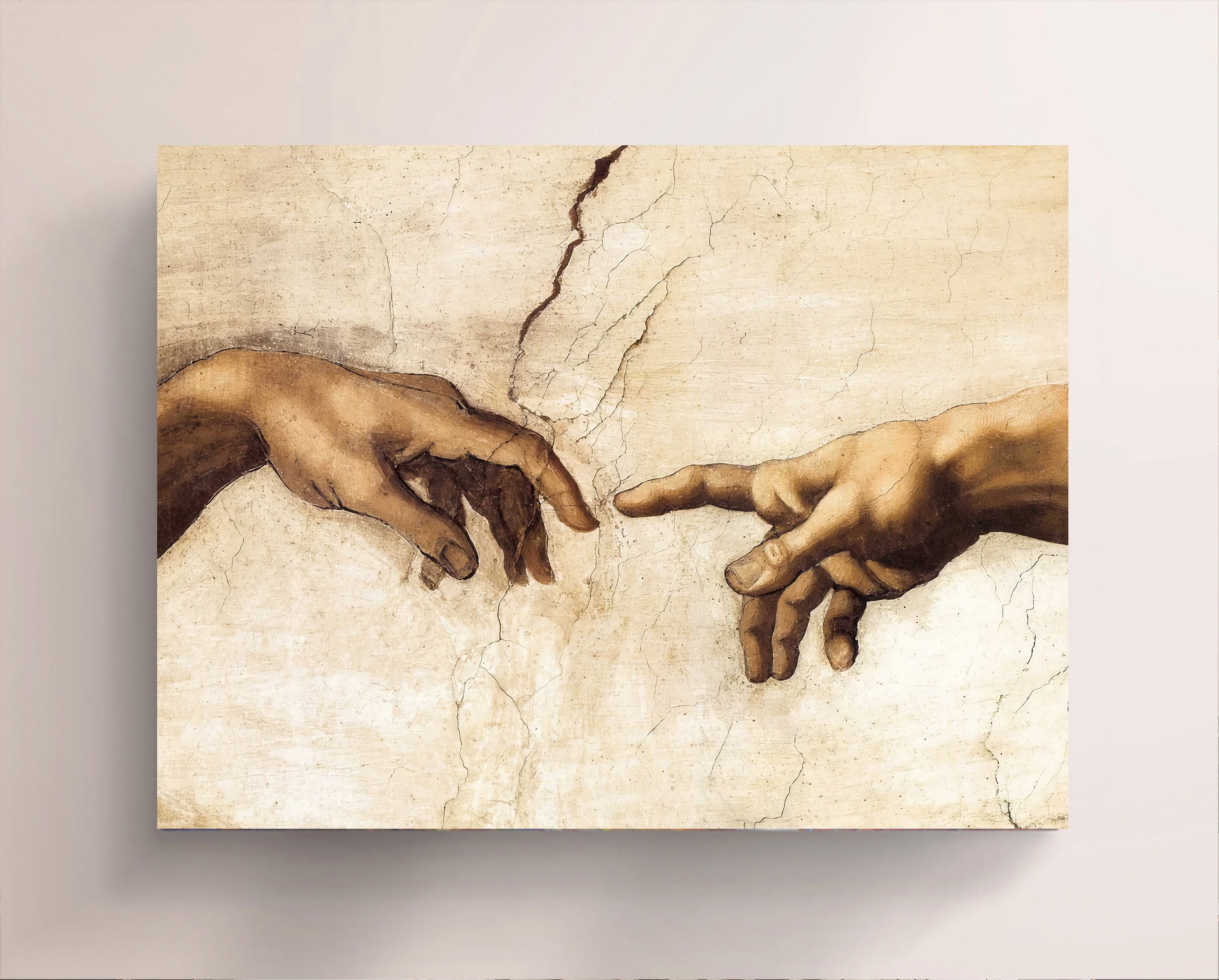 hand of god painting michelangelo