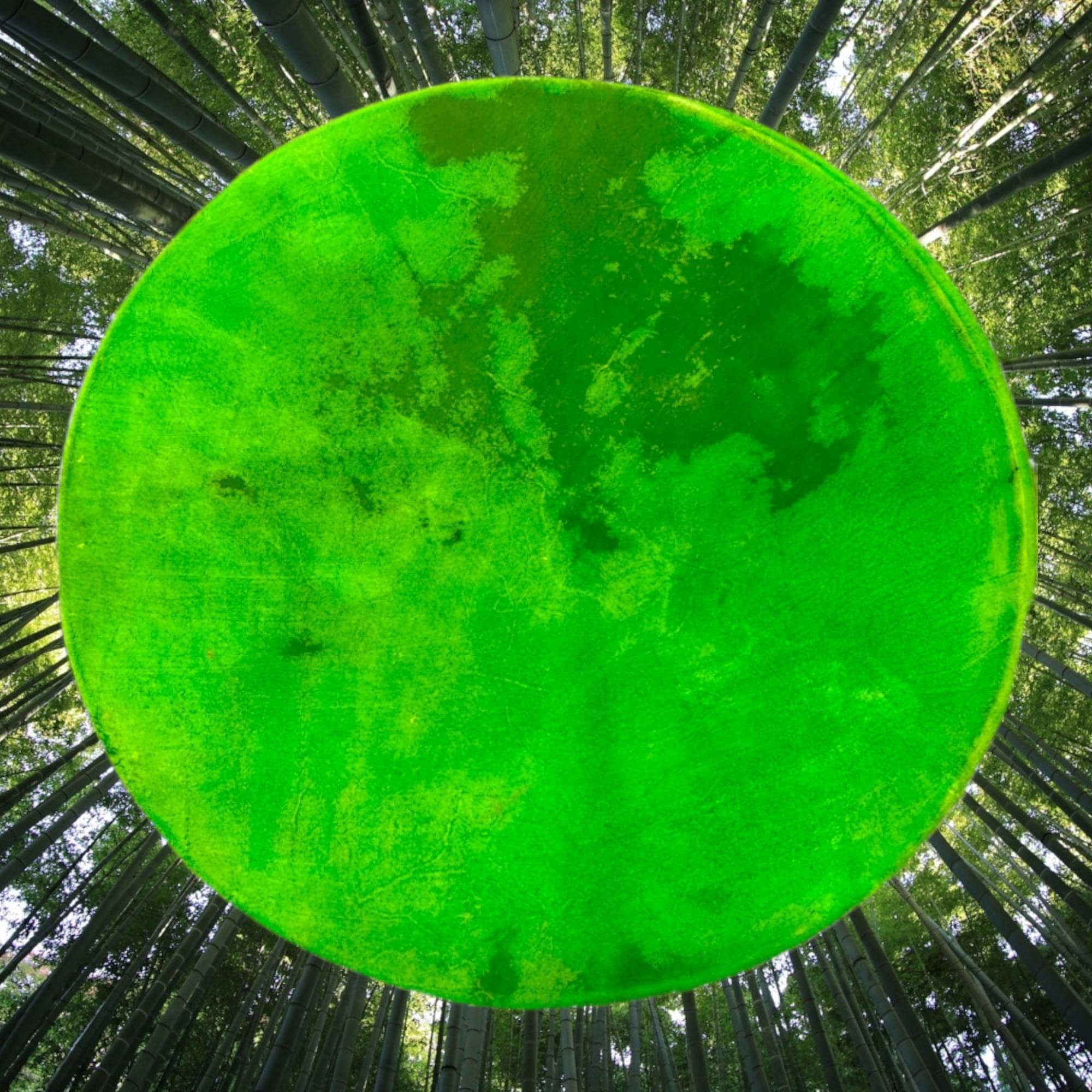 Shamanic Drum Emerald Goat. Available Octagon, 13 Sides or Rounded – Circular, 36 cm