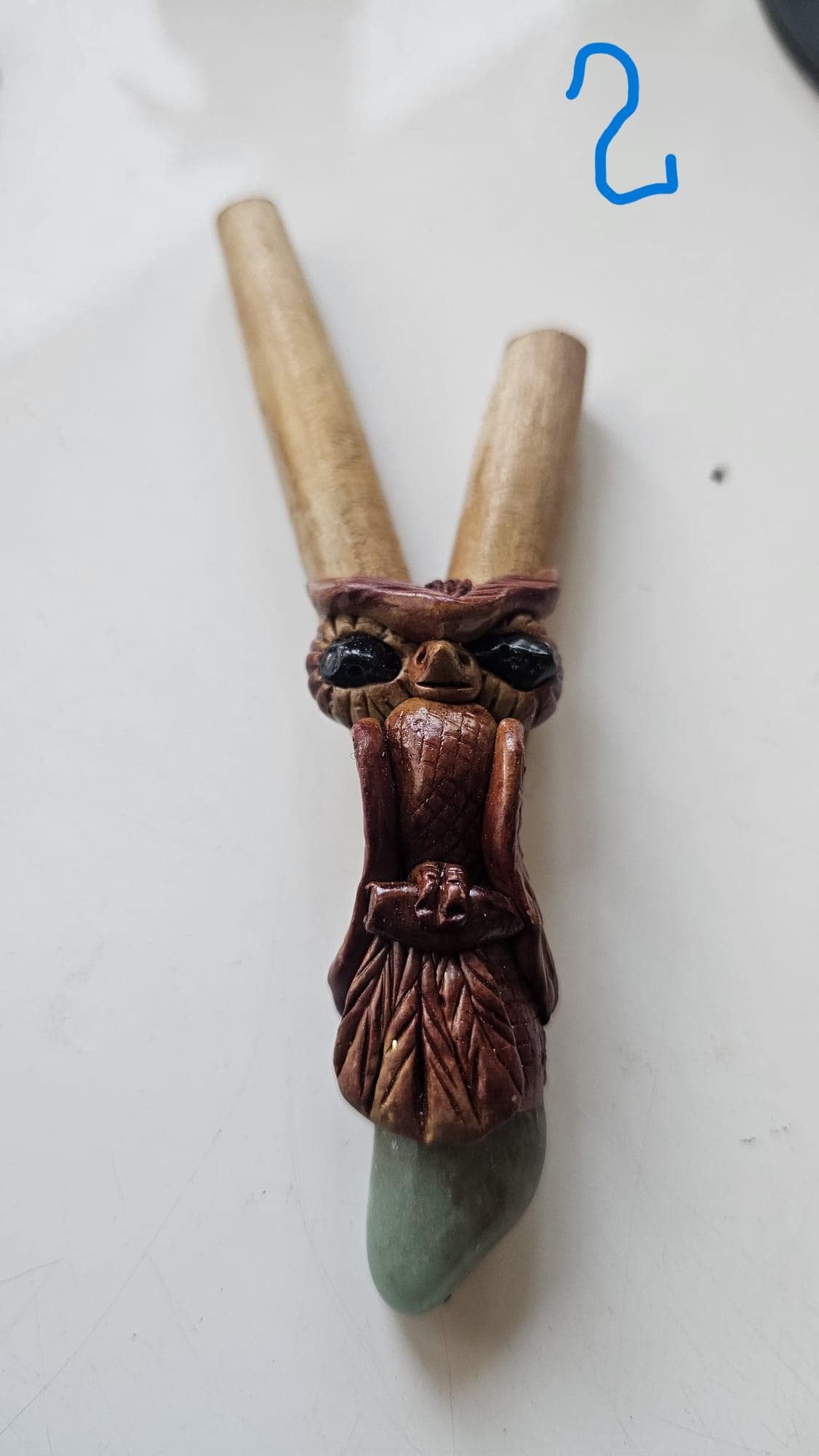 Animal Carved Wood,Self Applicator - Special Edition Owl-Elephant-Eagle-Tiger