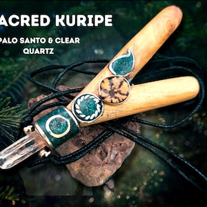 Kuripe Palo Santo Bois et quartz