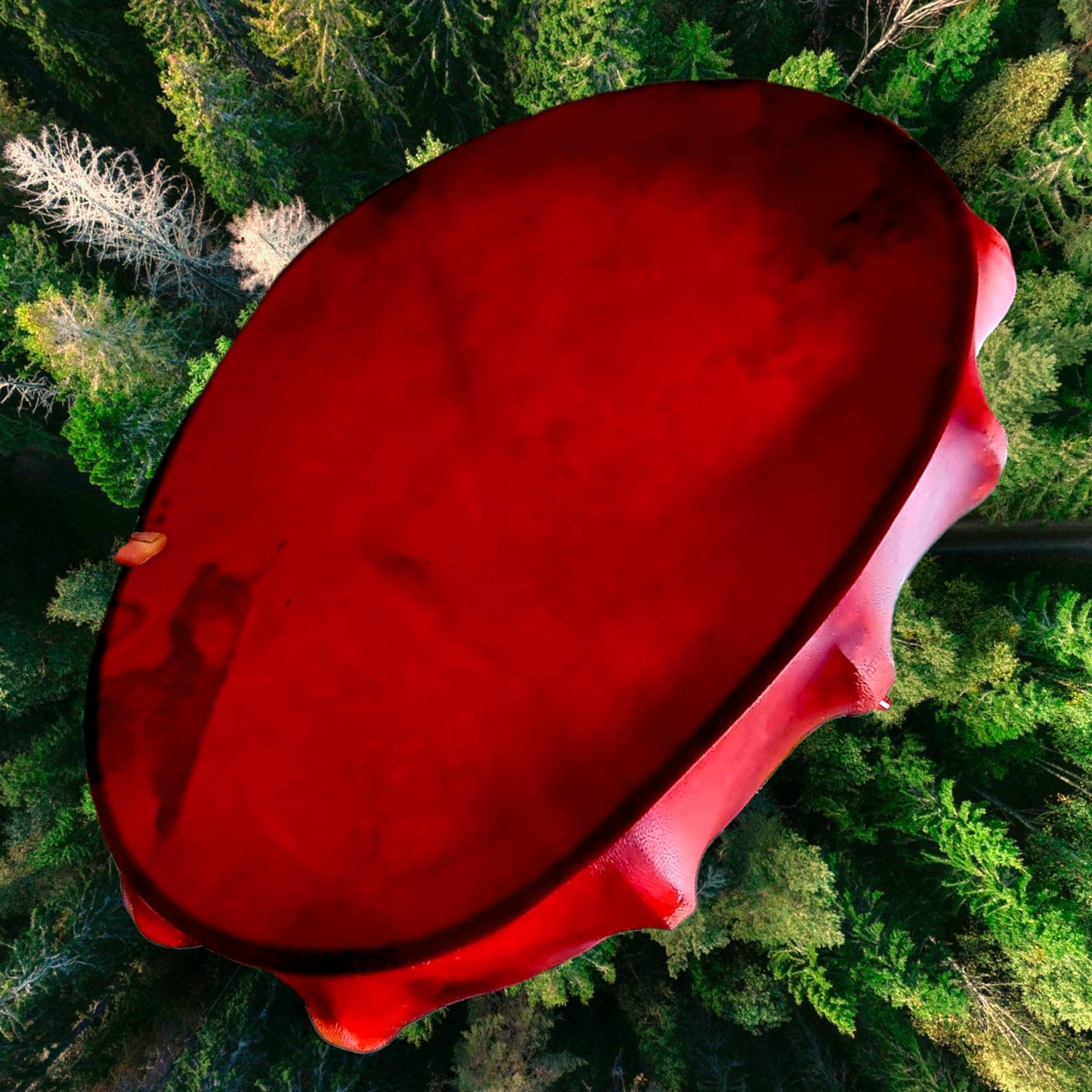 Mongolian Shamanic Drum Oval