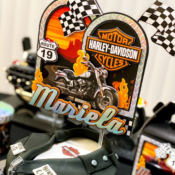 Harley Davidson Party Supplies Etsy Canada