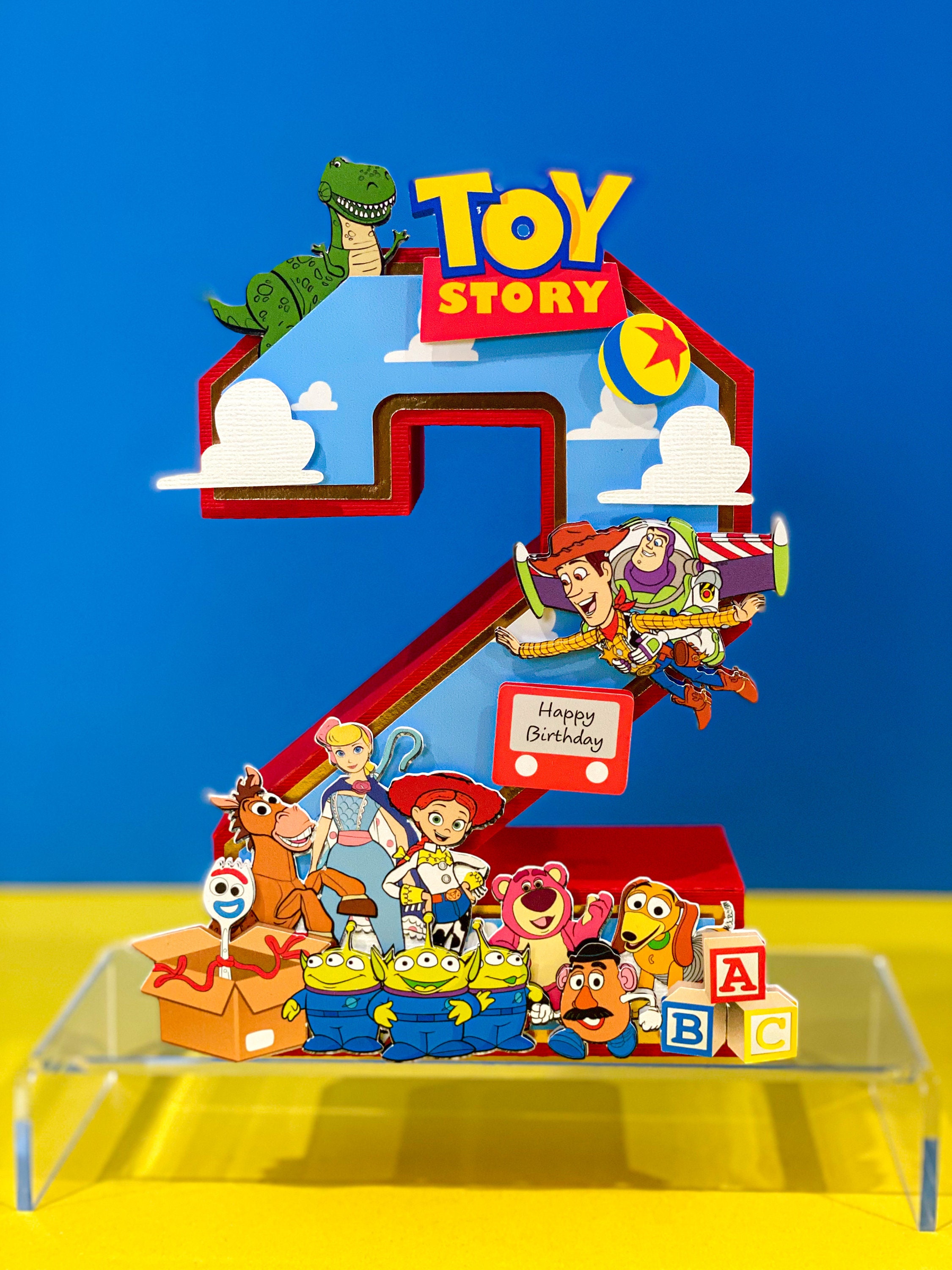 Toy Story Theme 3D Letters or Numbers | Toy Story Theme | Woody