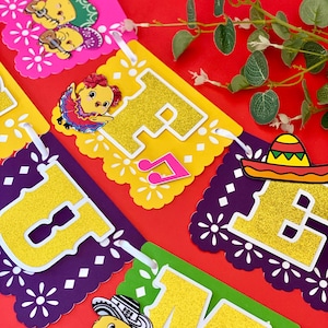 Fiesta Canticos Happy Birthday Banner | Canticos Theme Party | Pollitos Birthday Banner Decor | Feliz Cumpleaños Cánticos Party Supplies |