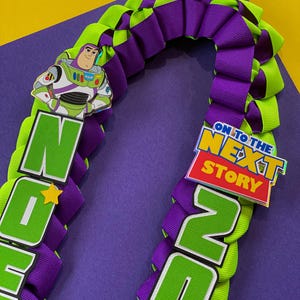 Buzz Toy Story Graduation Lei | Kindergarten Graduation Lei ...