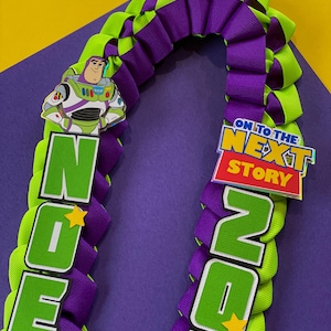 Buzz Toy Story Graduation Lei | Kindergarten Graduation Lei ...
