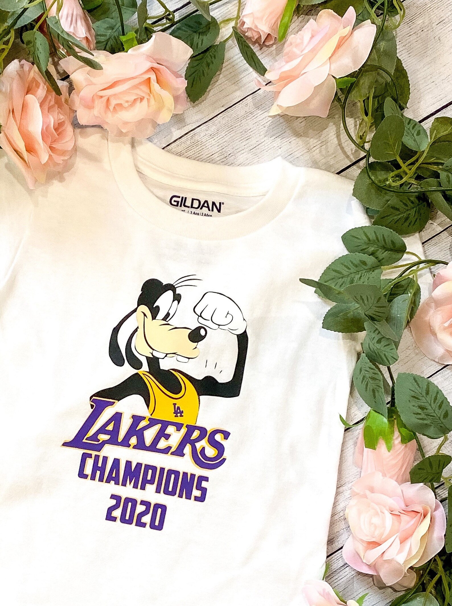 Personalizado Goofy Lakers Onesie / NBA Onesie / Los Angeles | Etsy
