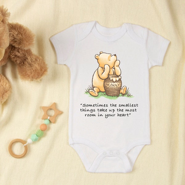 Winnie the Pooh Onesie | Personalized Baby Onesie | Announcement | Personalized Disney Onesie | Birthday Shirt | Baby Shower| Theme Party