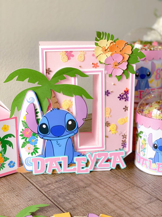 Lilo and Stitch Theme 3D Letters Lilo and Stitch Party Theme Lilo and Stitch  Birthday Nursery Room Decorations Baby Shower 