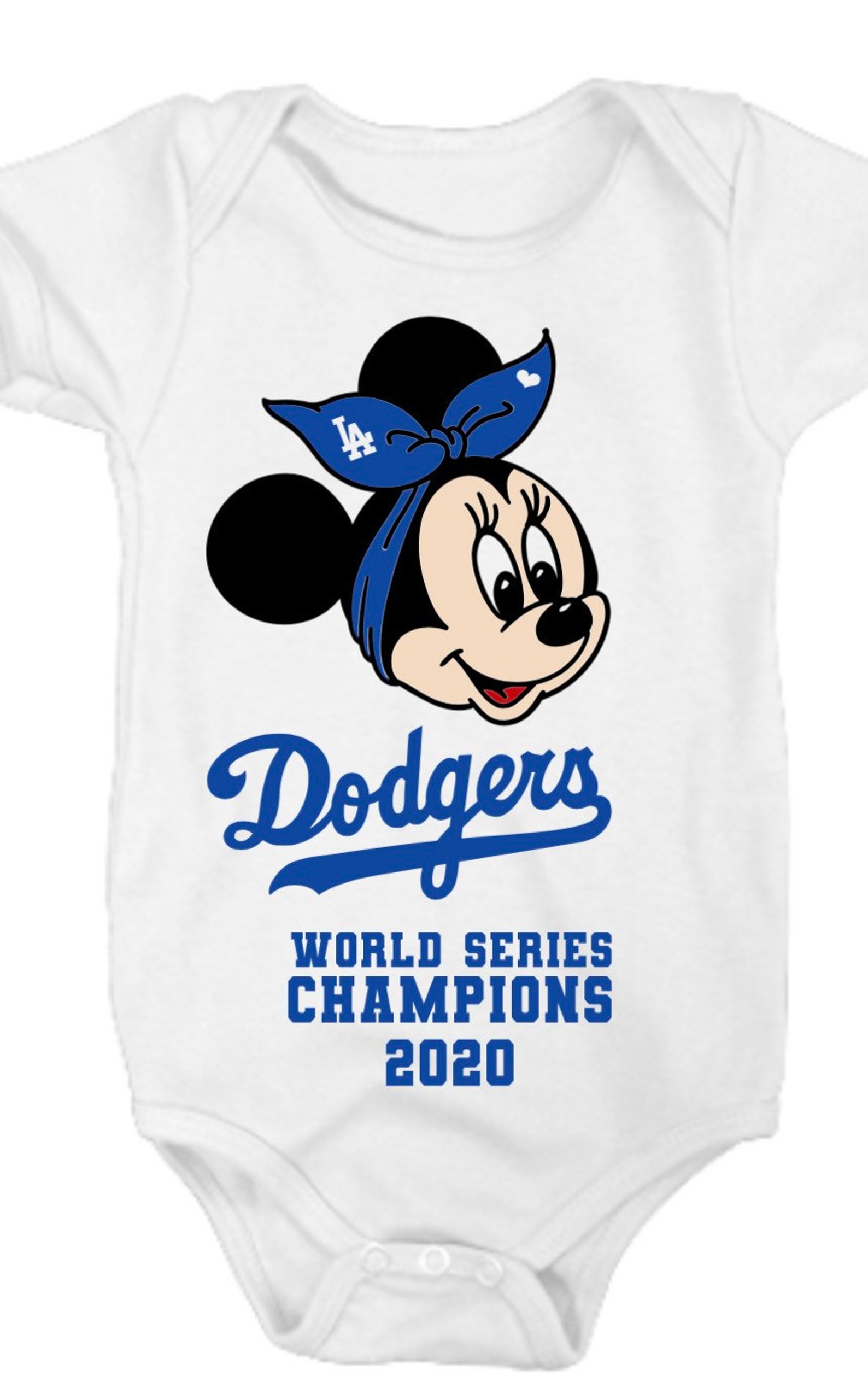Personalized Dodger Disney Onesie Personalized Baby Bodysuit Etsy