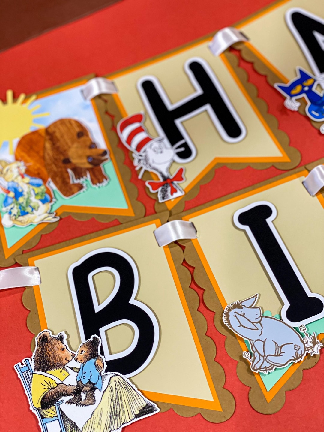 Storybook Birthday Banner | Personalized Birthday Banner | Once Upon a ...