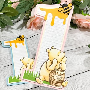 Winnie the Pooh Cake Topper | One Cake Topper | Winnie the Pooh Theme Party | Disney Birthday Theme | Classic Winnie the Pooh | Smash Cake