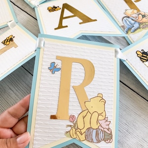 Winnie the Pooh Baby Shower Banner | Winnie the Pooh Theme Party | Winnie the Pooh Birthday Banner | Personalized Banner