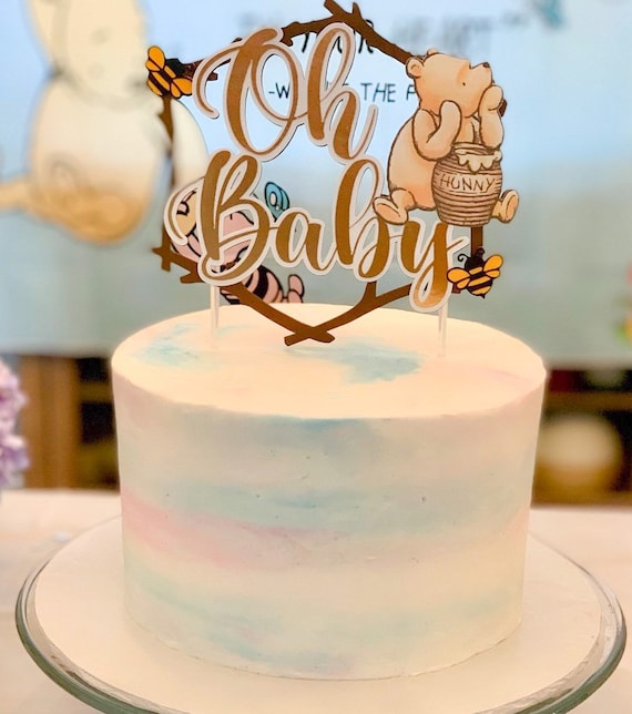 Disney baby hotsell shower cakes
