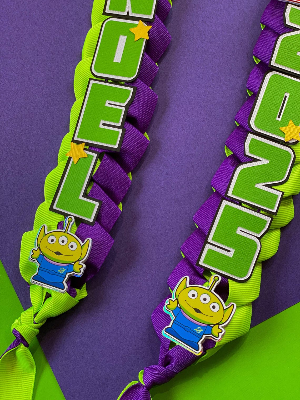Buzz Toy Story Graduation Lei | Kindergarten Graduation Lei ...