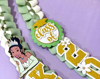 Tiana Graduation Lei | Kindergarten Graduation Lei | Graduation Gift | Princess & FrogGraduation Lei | Graduation Ribbon Lei | Class of 2026