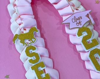 Cowgirl-Abschluss Lei | Kindergarten Abschluss Lei | Abitur Geschenk | Rodeo Abschluss | Collegeband Lei | Jahrgang 2026