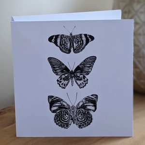 Butterflies greeting card