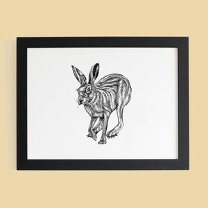 Hare print