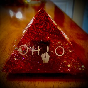 OHIO STATE Buckeye Spirit Pyramid Great Christmas Present for OSU fan!