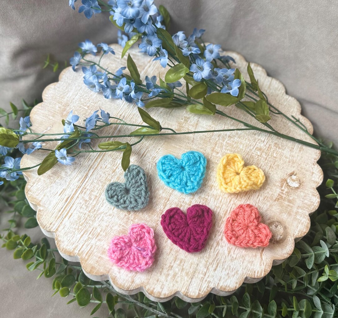 Crocheted Mini Hearts, Christian Prayer Tokens, Bulk Faith Gifts ...