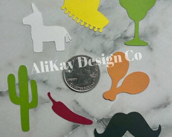 Cinco De Mayo Confetti: Party & Scrapbooking Decor