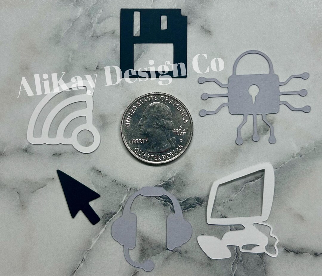 Computer Confetti: Party & Scrapbooking Decor - Etsy