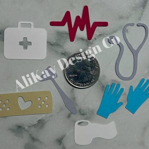 Doctor/ Nurse Practitioner/ Physician Assistant Confetti: Party & Scrapbooking Decor