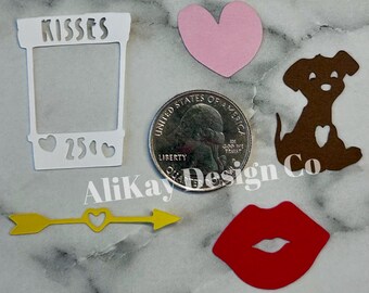 Smooch the Pooch Confetti: Party & Scrapbooking Decor