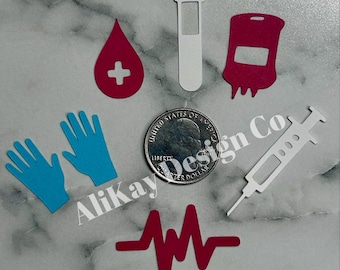 Phlebotomy Confetti: Party & Scrapbooking Decor