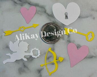 Cupid Confetti: Party & Scrapbooking Decor
