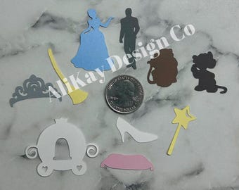 Princess Slipper Confetti: Party & Scrapbooking Decor