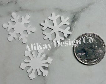 Winter Snow Confetti: Party & Scrapbooking Decor