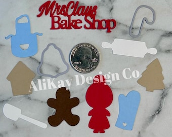 Mrs. Claus Bake Shop Confetti: Party & Scrapbooking Decor