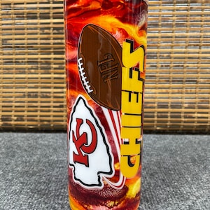 Custom-made &quot;Kansas City Chiefs&quot; 20 oz. tumbler