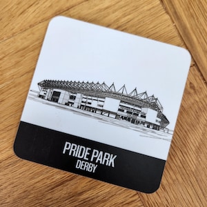 Derby football Pride Park coaster