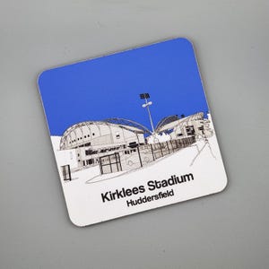 Huddersfield Football Coaster of Kirklees Stadium AKA John Smith&#39;s Stadium