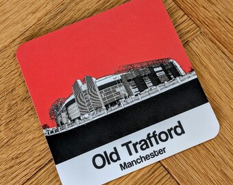 Manchester United coaster of Old Trafford