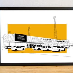 Hull Boothferry Park Print, Poster, City picture