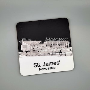 Newcastle football coaster of St James'.