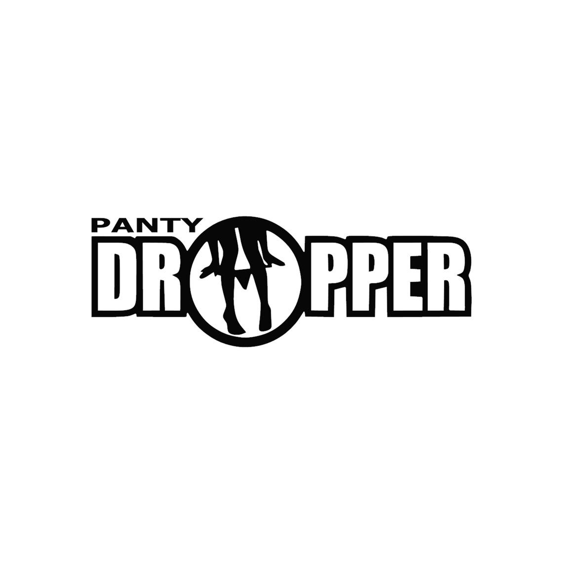 Panty Dropper Silhouette Decal 4 sizes 20 colors 013 Etsy