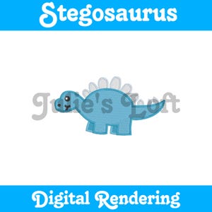 Cute Stegosaurus dinosaur