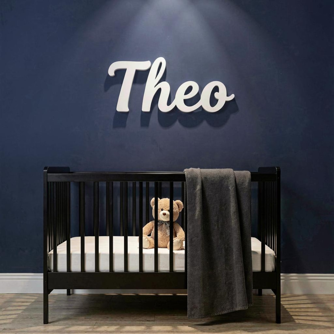 Custom 3D Name Sign, Personalized Nursery Wall Letters, Baby Name Wall ...