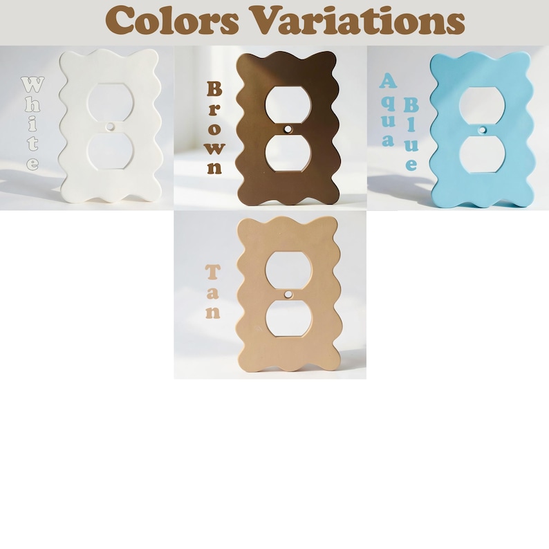 Scalloped Edge Outlet Cover: Vintage Inspired Home Decor image 7