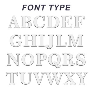 May include: A white alphabet font type in a sans-serif style. The letters are displayed in uppercase and are evenly spaced.